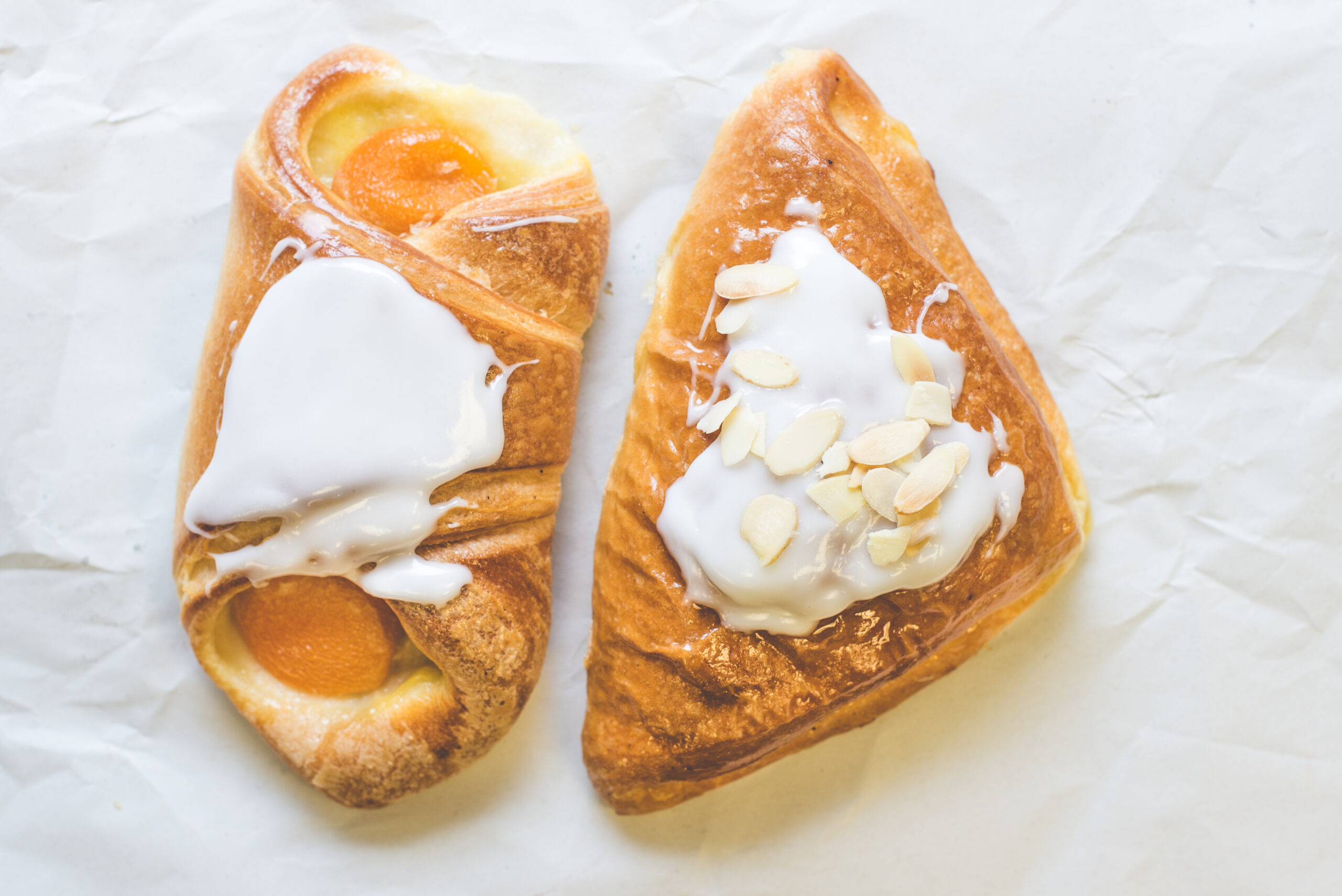 Apple and Apricot Danish
