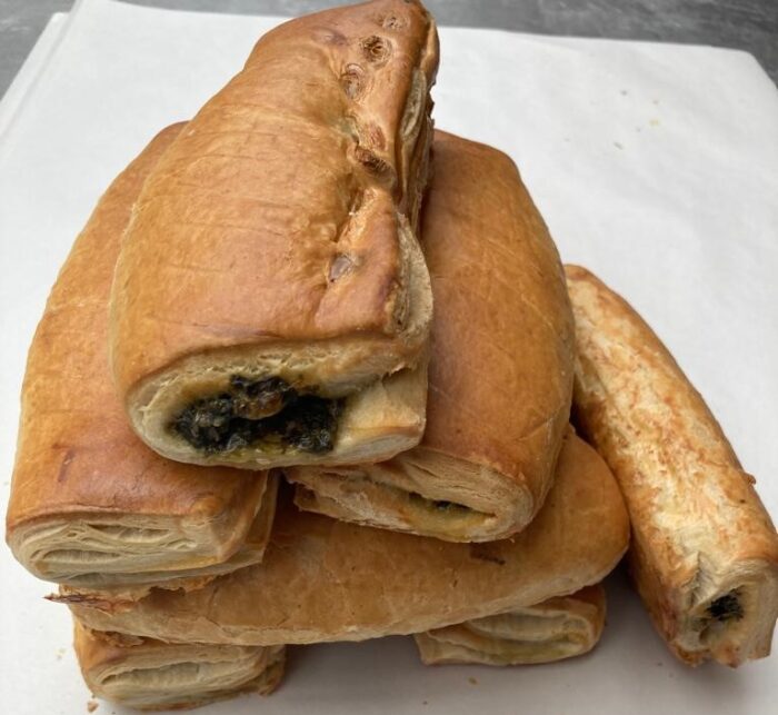 Spinach and Feta Cheese rolls