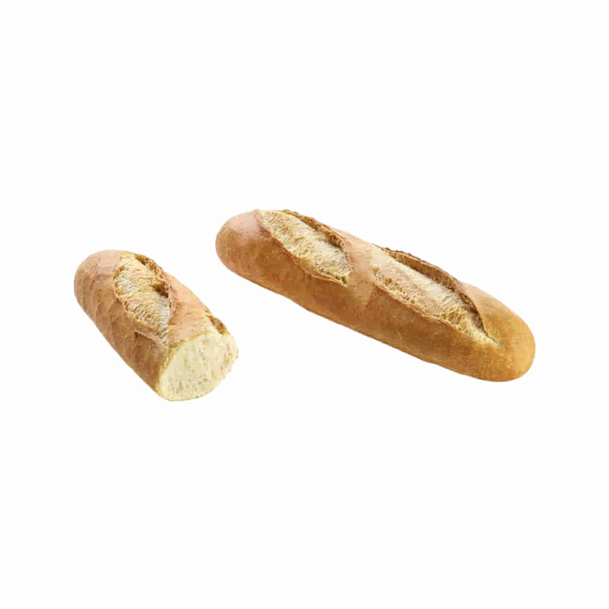 White Demi Baguette